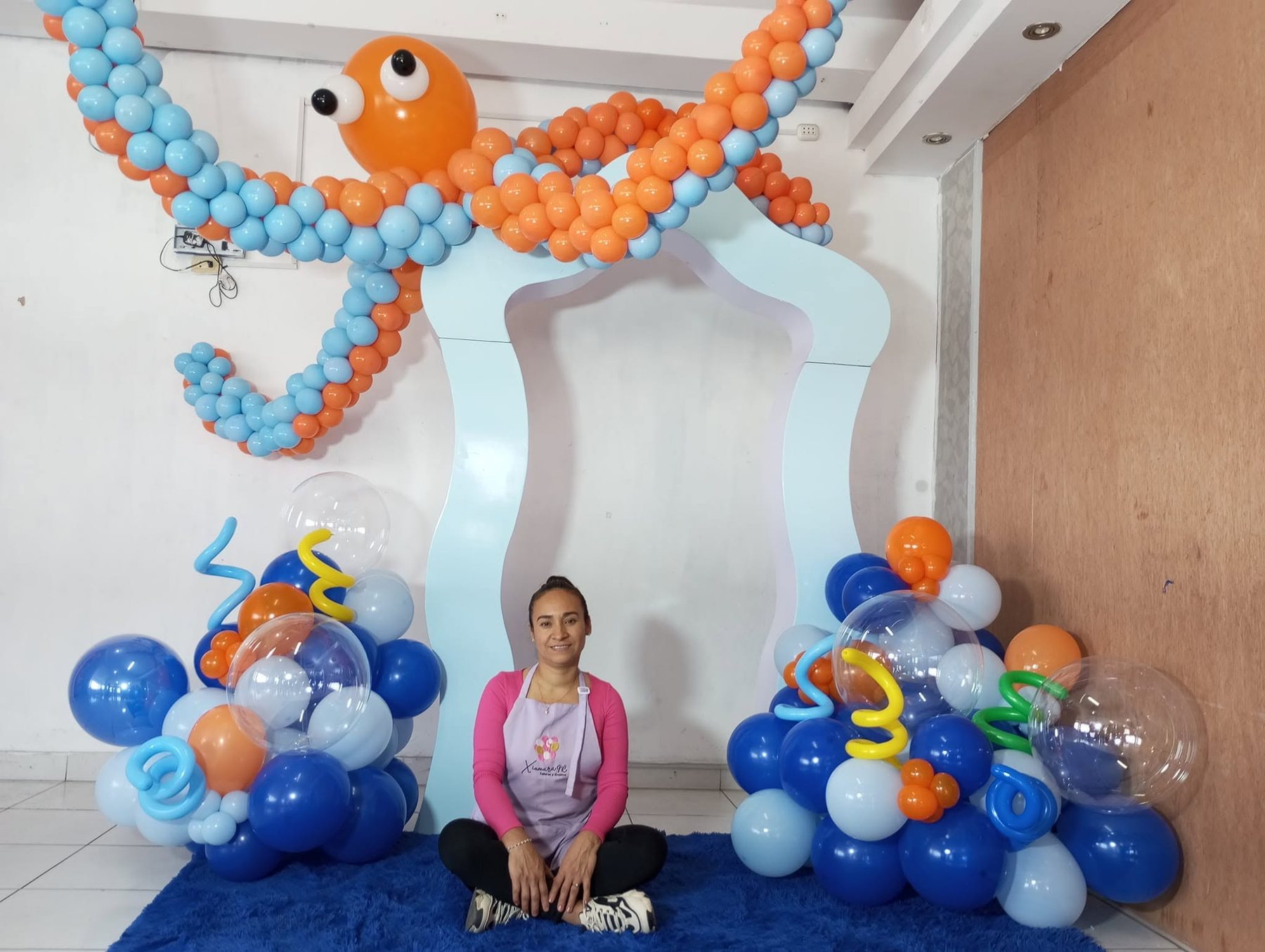 Temática bajo el mar realizado por Decoraciones ARILU